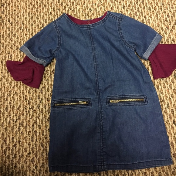 old navy denim dress toddler